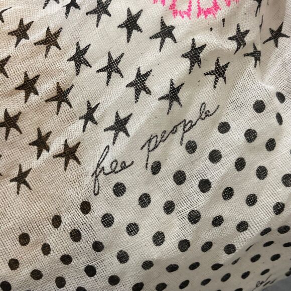 Free People Reusable Tote Crossbody Shoulder Bag Gauze Knit Boho Shopping Bag - Picture 4 of 9